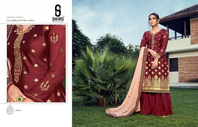 Shivang Zareena Vol 1 Heavy Designer Wholesale Sharara Suits